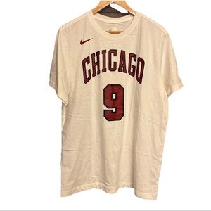 NWOT NBA Nike Men’s White Large Chicago Bulls Vucevic